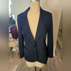White House Black Market Black Blazer